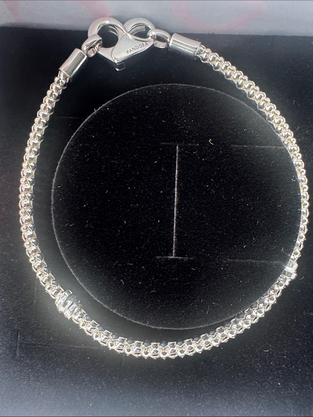 Pandora Silver Box Chain Bracelet - Silver